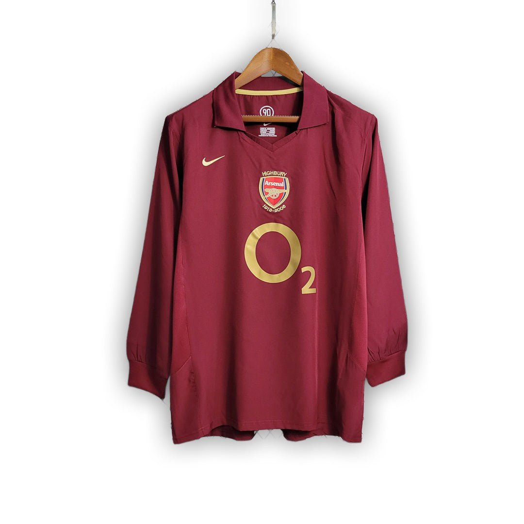 Arsenal 2005/06 Home Long Sleeve