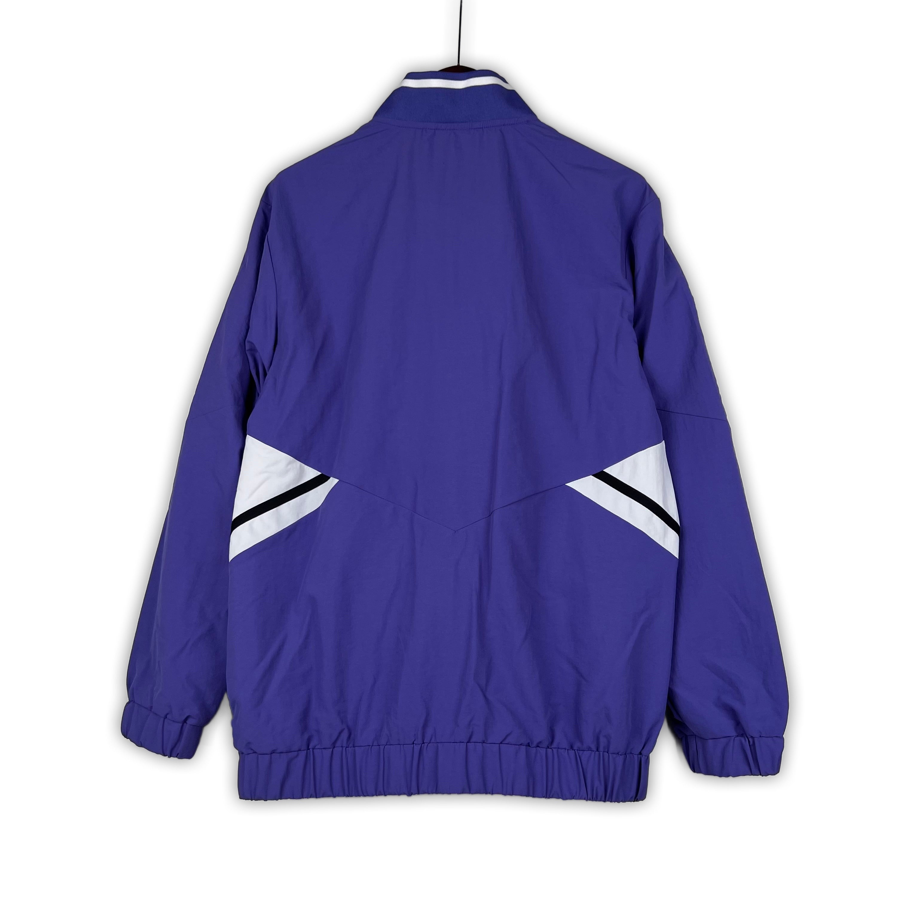 Real Madrid 2023 Purple Windbreaker