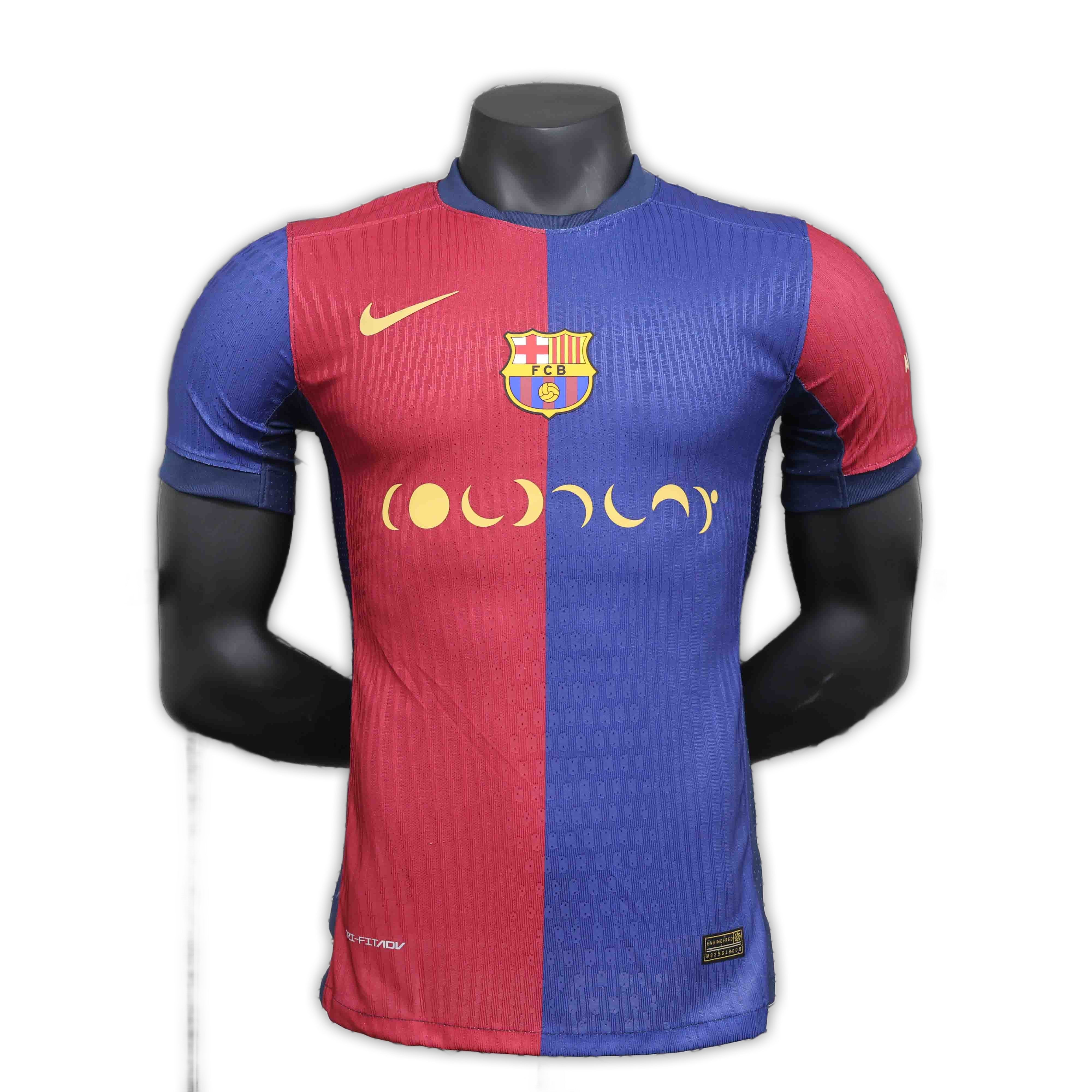 Barcelona 2024/25 Home Player Version Coldplay