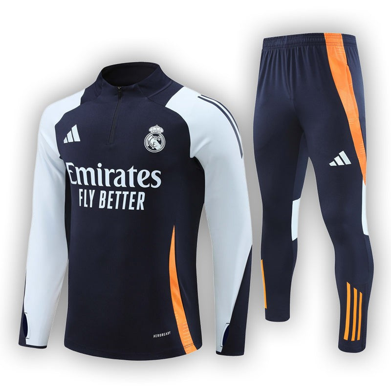 Real Madrid 2024/25 Navy Tracksuit