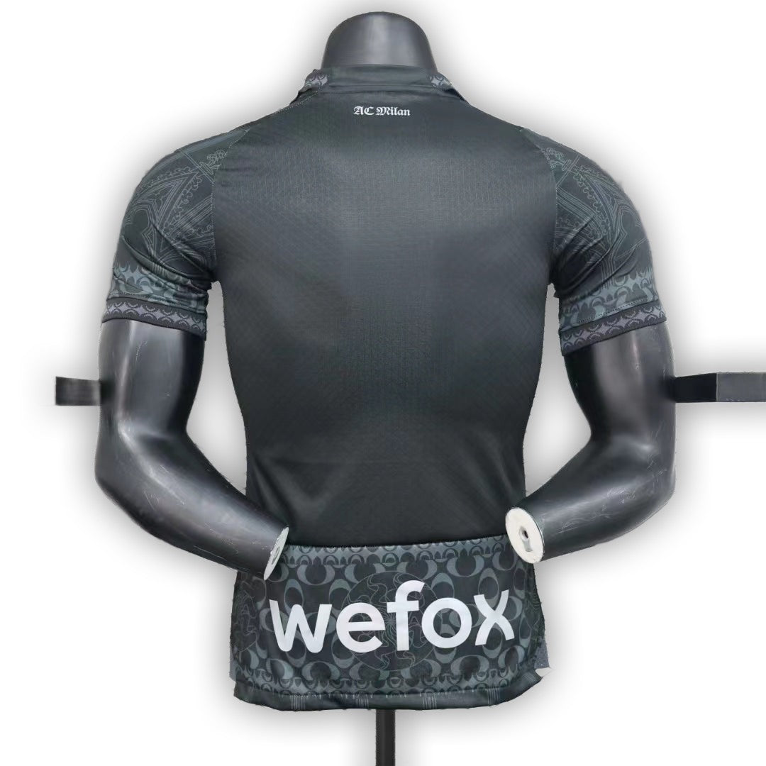 AC Milan 2023/24 Fourth Player Version Black