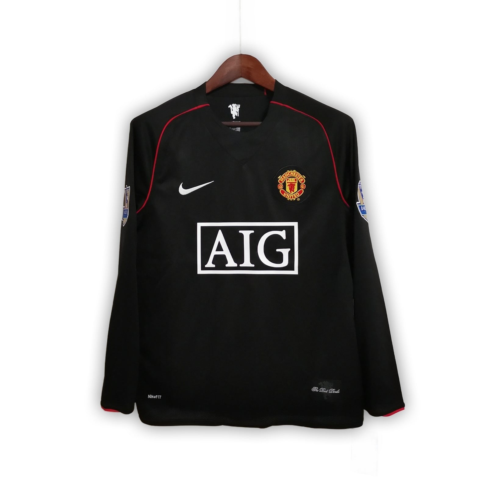 Manchester United 2007/08 Away Long Sleeve