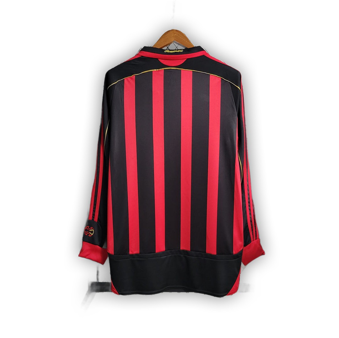 AC Milan 2006/07 Home Long Sleeve