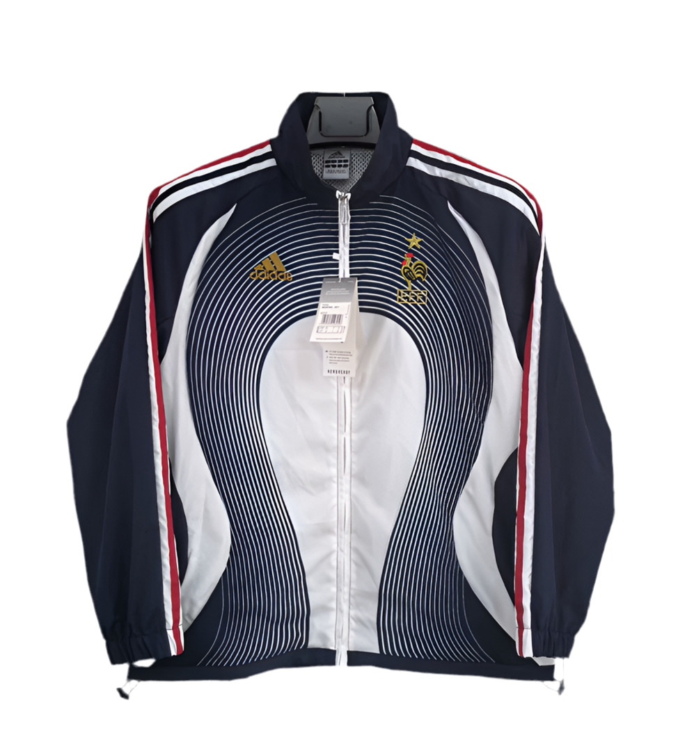 France Retro Windbreaker