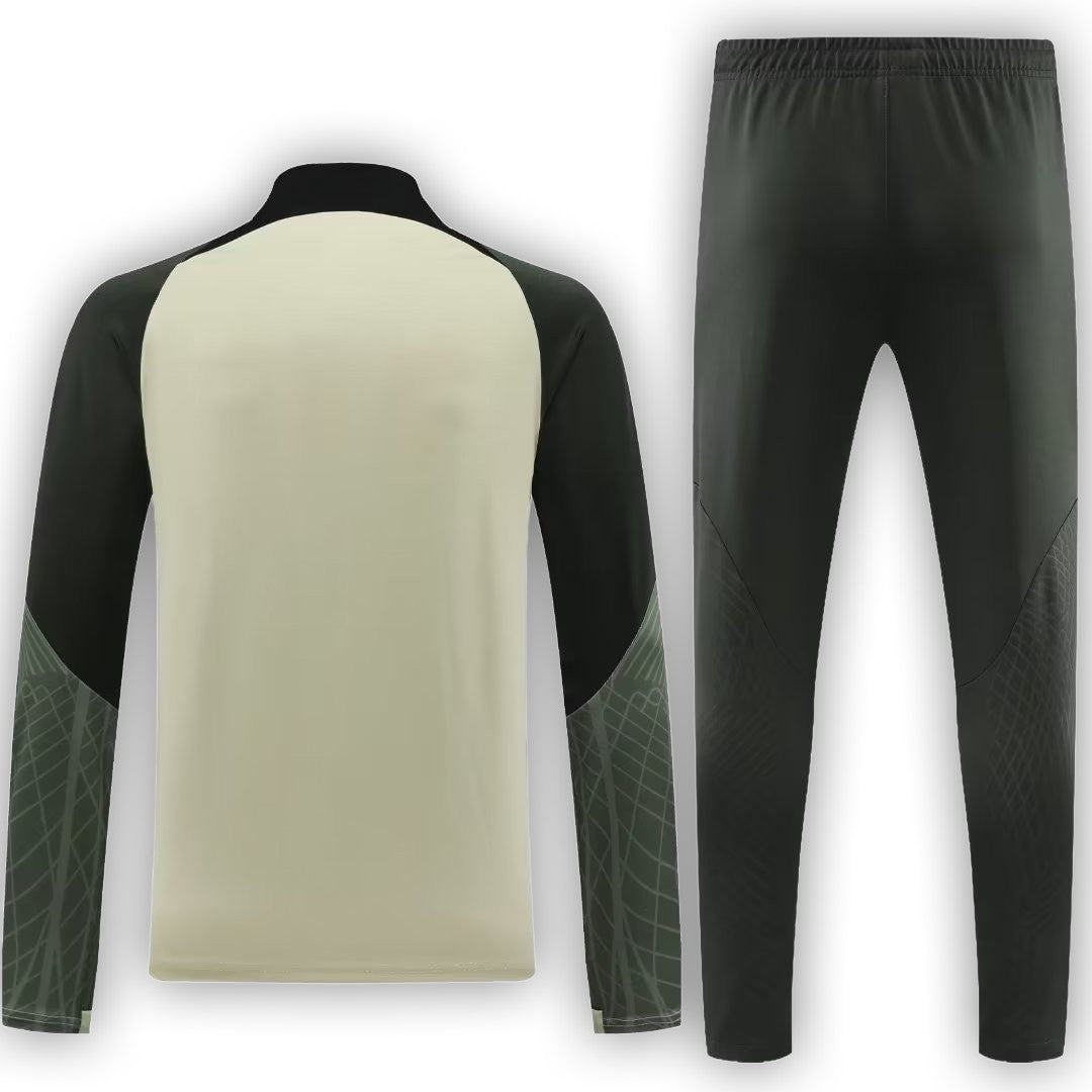 Barcelona 2023/24 Khaki Tracksuit