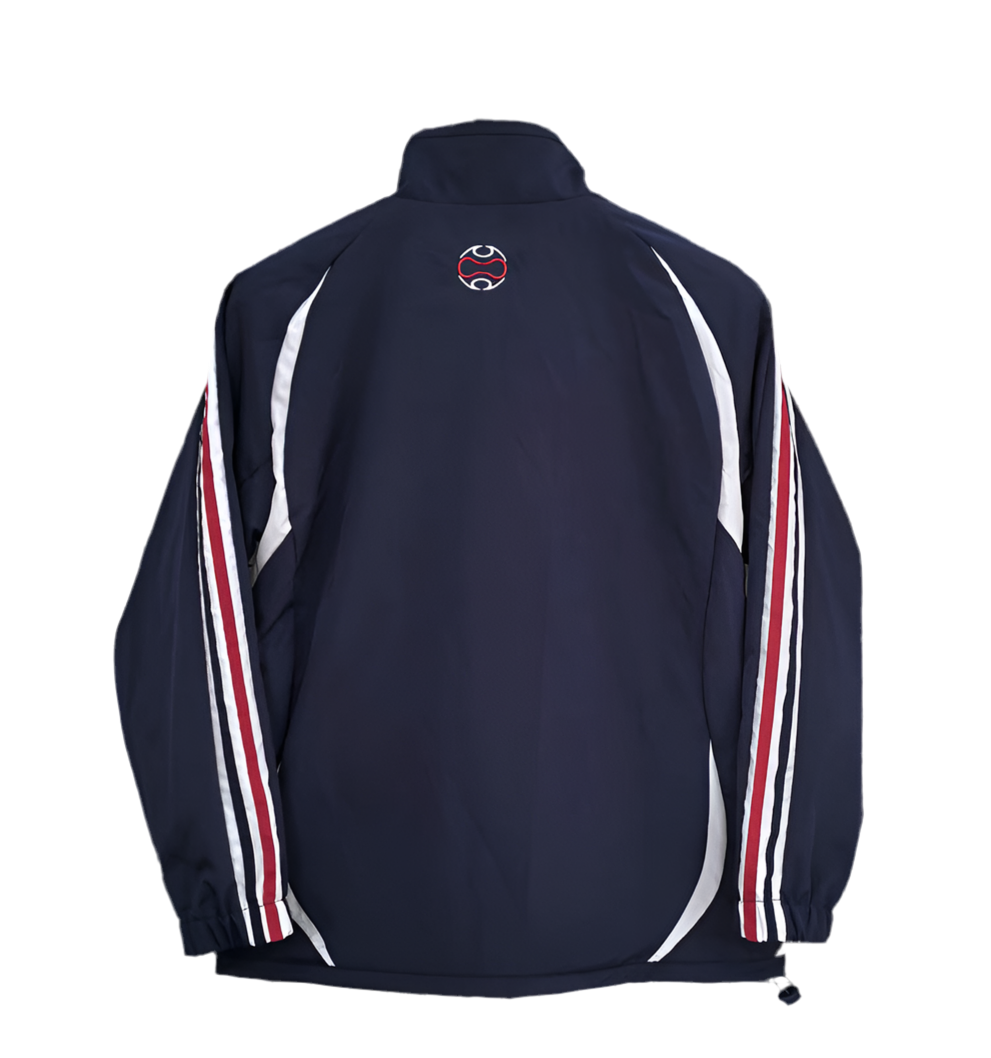 France Retro Windbreaker