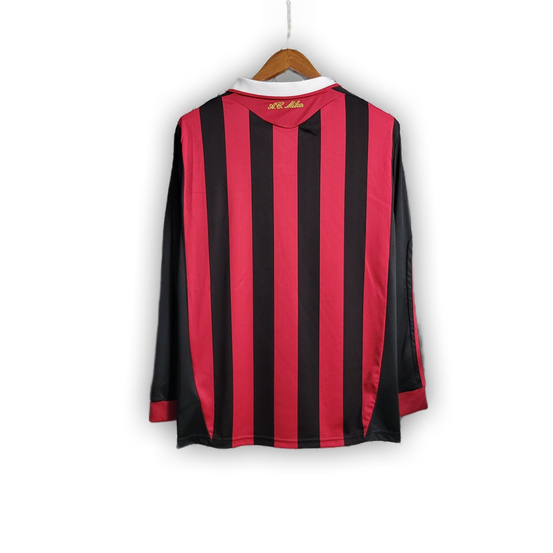 AC Milan 2009/10 Home Long Sleeve