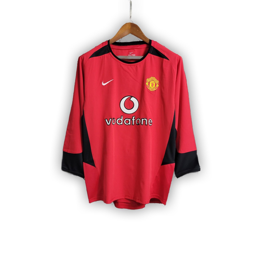 Manchester United 2002/04 Home Long Sleeve