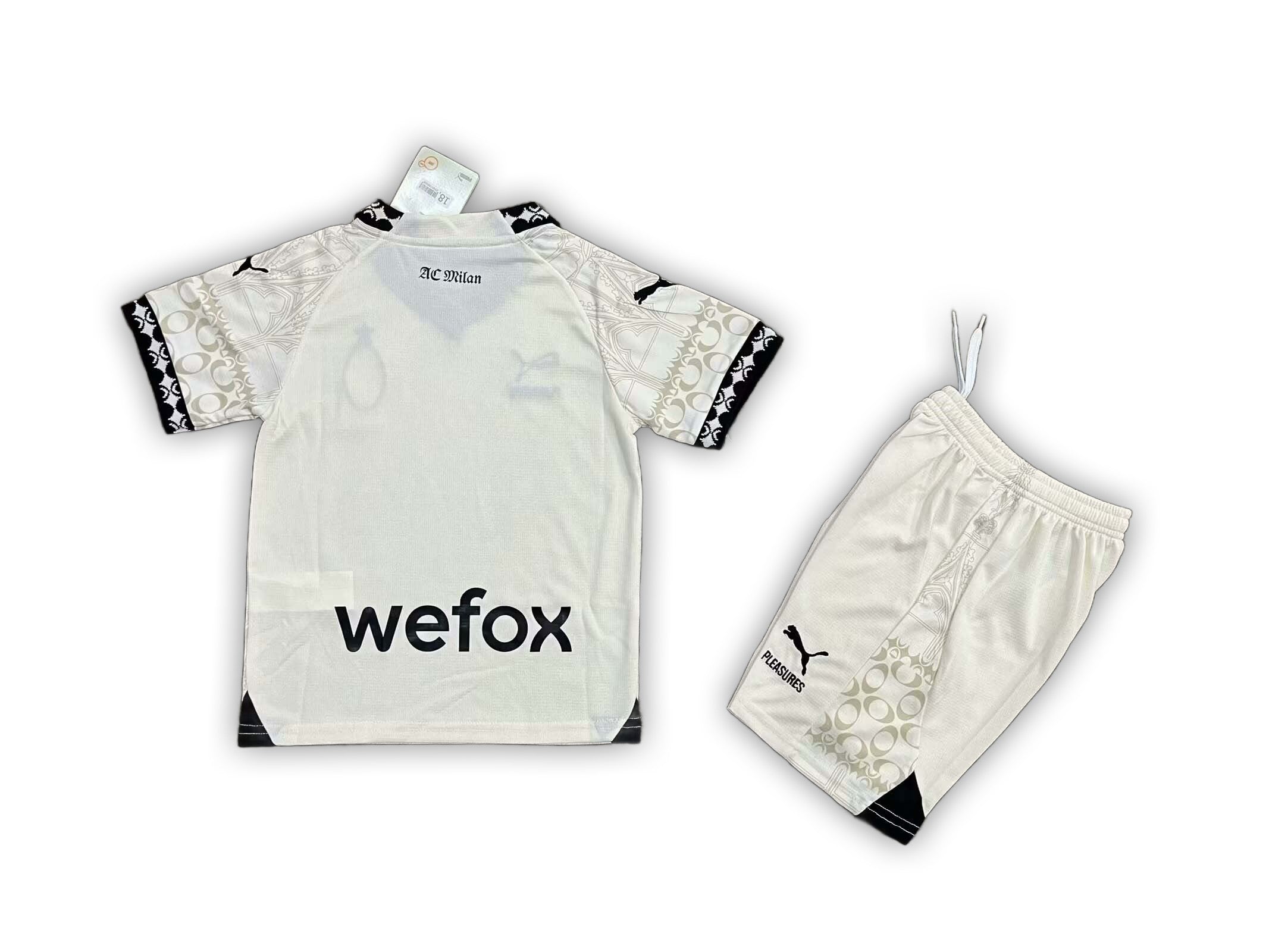 AC Milan Puma x Pleasures 2024/25 Home Kids