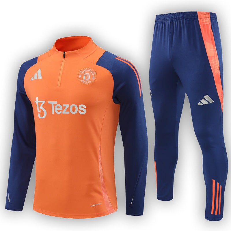 Manchester United 2024/25 Orange Tracksuit