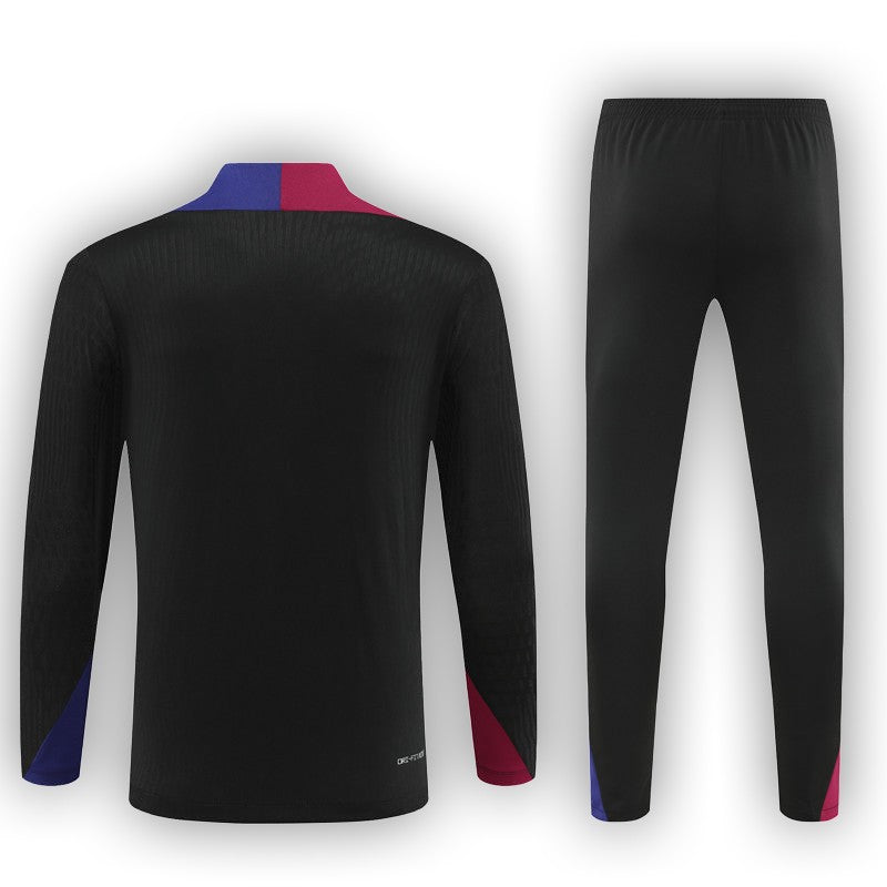 Barcelona 2024/25 Black Tracksuit