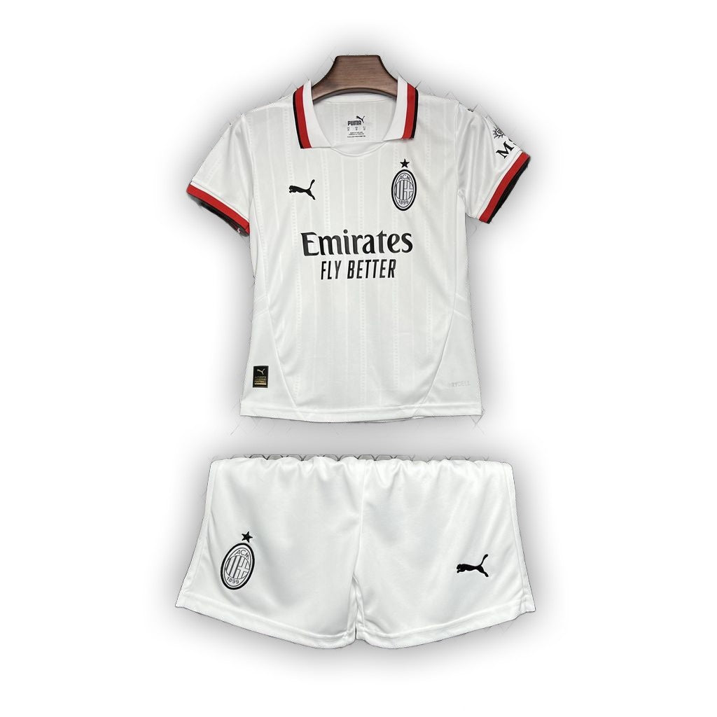 AC Milan 2024/25 Away Kids