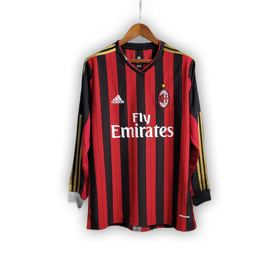 AC Milan 2013/14 Home Long Sleeve