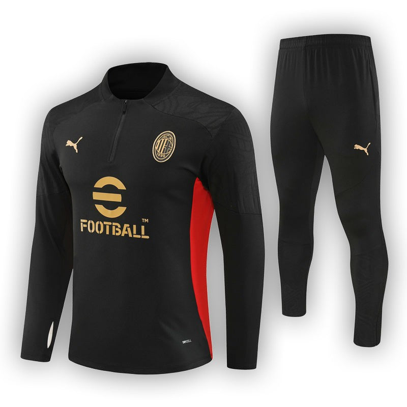 AC Milan 2024/25 Black Tracksuit